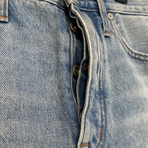 Madewell Relaxed Mid-Length Denim Shorts - Picture 2 of 7